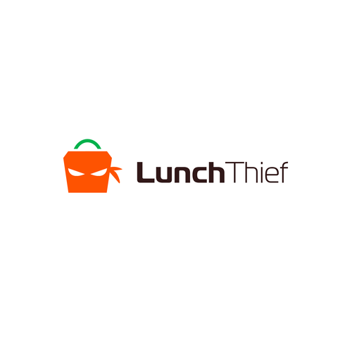 LunchThief Mobile App Logo Design by Striker29