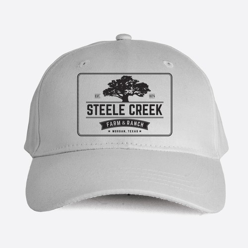 Classic Texas Ranch Logo that will adorn gates throughout farm Design by Vesna