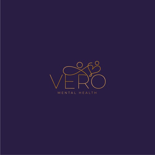 Modern Minimalist Mental Health Diseño de Ḍijhā'in