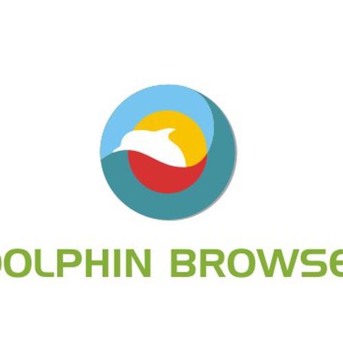 New logo for Dolphin Browser Design by croea
