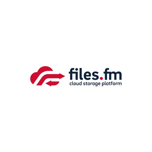 Files.fm logo and brand refresh for cloud storage platform Design by Omniverse™