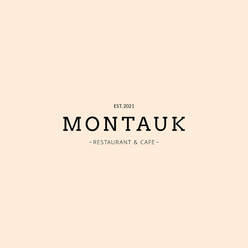 Montauk Logo Design by MadCubes