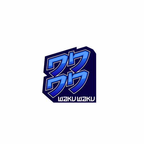 Waku Waku App Logo! Design by JANTUNGHATI