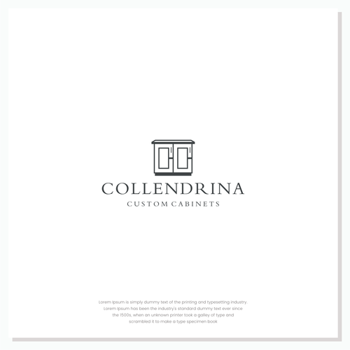 Design simple logo that pops for our cabinet company Design by subor_