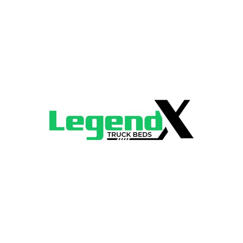 Legend X Truck Bed's Logo Design by line2code