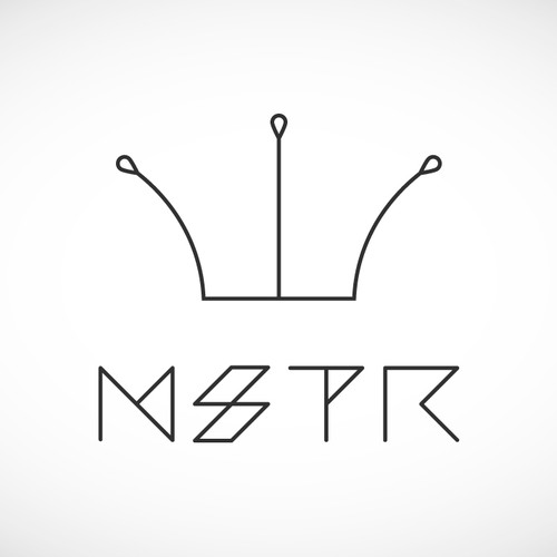 Create a minimalist with a hint of street style for MSTR Logo design