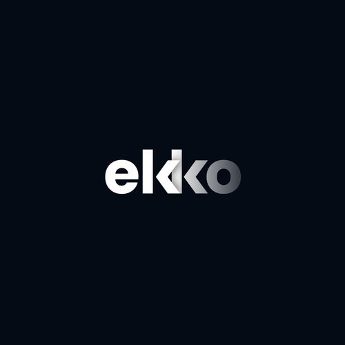 SIMPLE LOGO - ekko Letters then dm after Design by Design Nation™