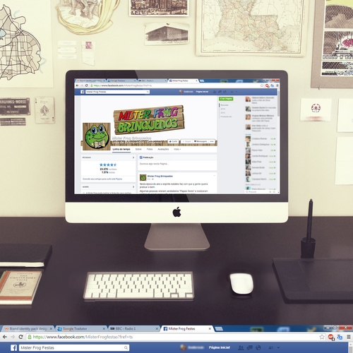 Mister Frog Toy Shop Searchs: Logo + Visual Identity Design by D A N D E