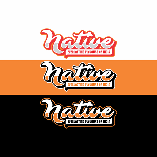 Logo for Food and beverage company focused on selling indigenous food products from all over India Design réalisé par d'jront