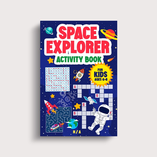 Design by Dynaaa titled "activity book"