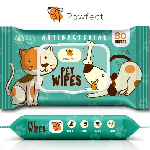 PAWFECT--the perfect pet brand Design by Ozike