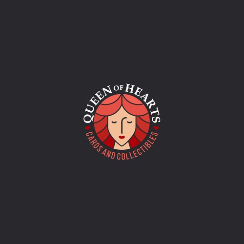 99d: Queen of Hearts collectibles logo Design by DevDevit   ★ ★ ★ ★ ★