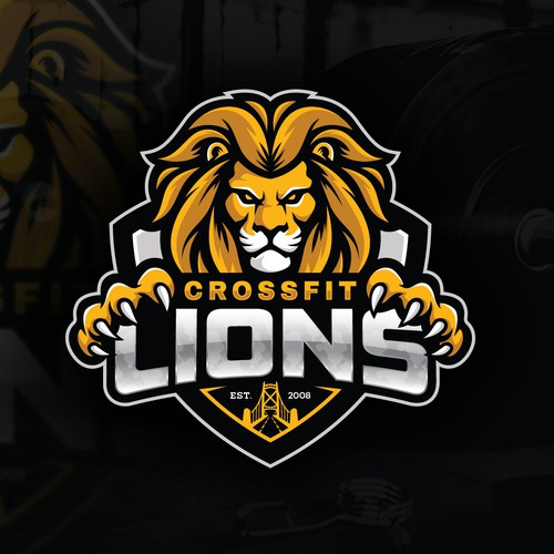 what designer has a lion logo