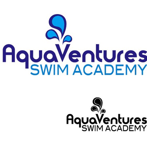 Diseño de Swim School Logo de Shirley Mac