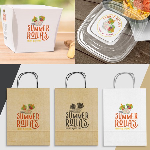 Looking for creative Mascot Logo design for Takeout & Catering Service Design by LippoDesign
