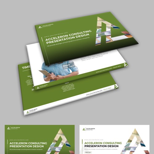 Modern impactful powerpoint template Design by AZ™