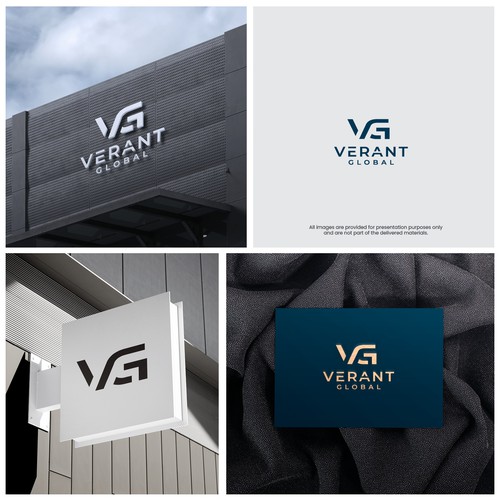 "Verant Global" winning Logo & brand guide