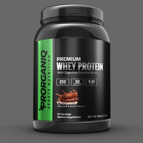 Need A Premium Label Design for Whey Protein Supplement Design réalisé par GayanMH