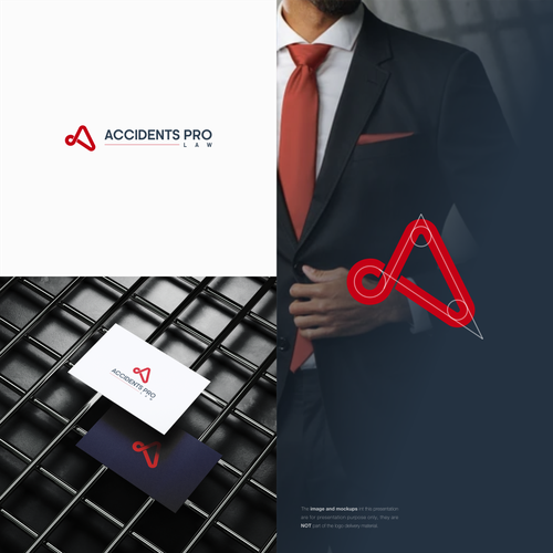 Personal Injury Law firm Logo Design by z_studio™
