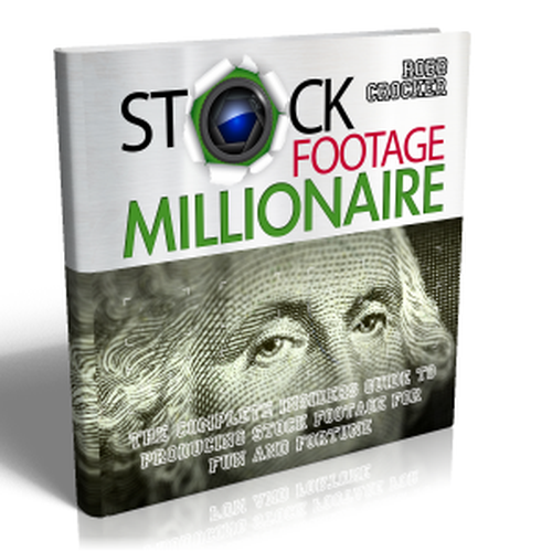 Eye-Popping Book Cover for "Stock Footage Millionaire" Design von ReLiDesign