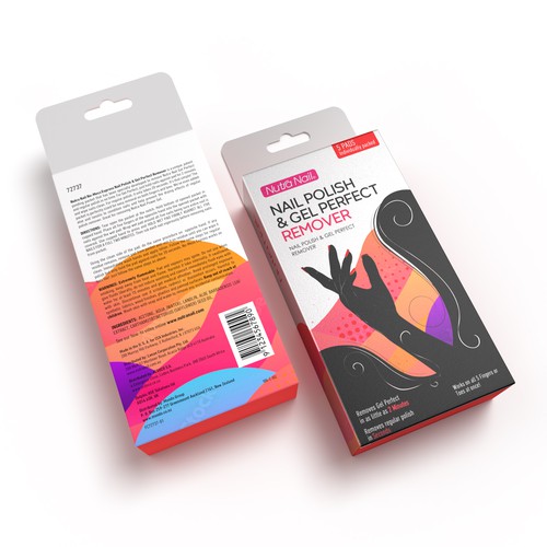 Nutra Nail Gel Remover Design by sougatacreative