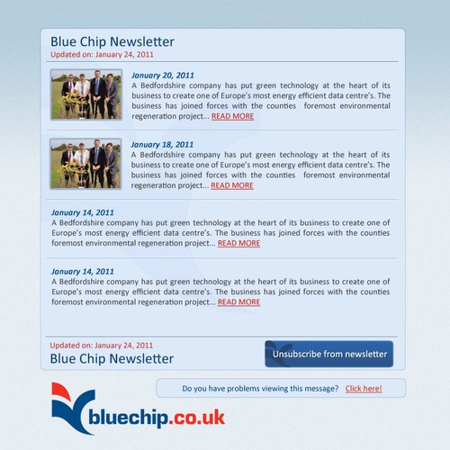 Email Newsletter Template Design A Rama Other Graphic Design Contest 99designs