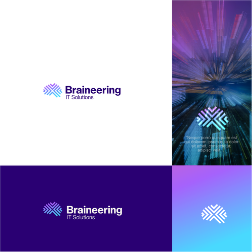 Design a logo for intelligent, fast and agile worldwide tech company Design by toometo