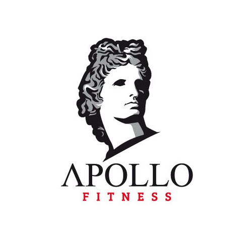 Simple logo for fitness company incorporating Greek statue bust | Logo ...