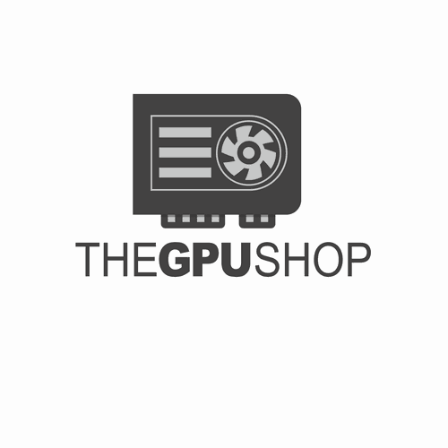 Create a futuristic logo for "The GPU Shop" Design by artworkforthepeople