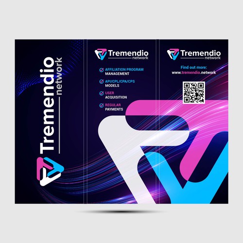 Triangular banner for trade show Design by ideasLab°