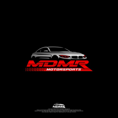 logo Design For MDMR MotorSports Design by the.yellowmortar