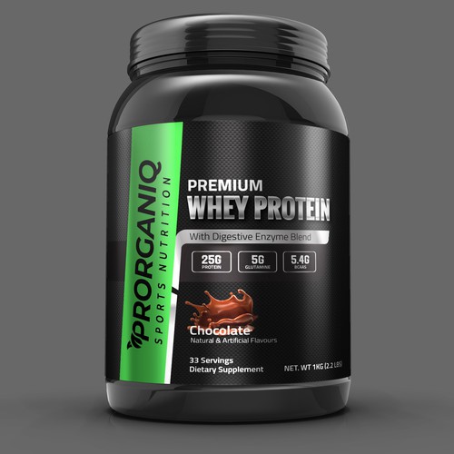 Need A Premium Label Design for Whey Protein Supplement Design von GayanMH