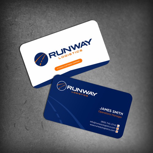 Design di Runway Logistics Business Card di HYPdesign