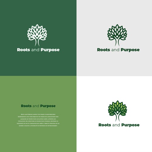 "Un logo point de départ pour rendre la dignité à des femmes et hommes" winning Logo design