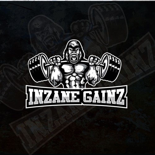 Create a crazy logo for Inzane Gainz Personal Training | Logo design ...