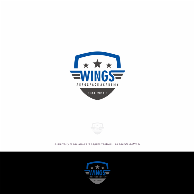 Wings AeroSpace Academy Logo design contest