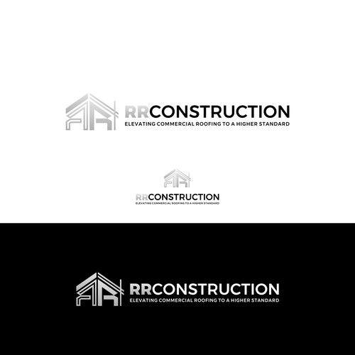 "Construction Logo for a Roofing Company" winning WordPress theme design