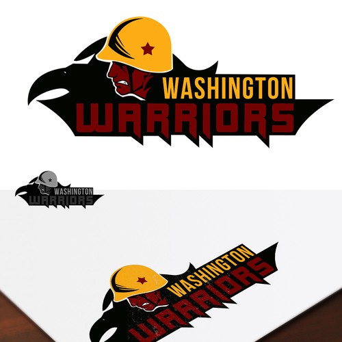 Community Contest: Rebrand the Washington Redskins  Design by D'Signs..