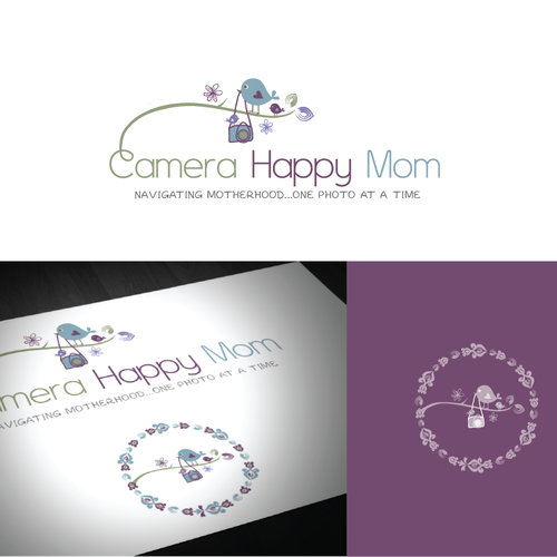 Help Camera Happy Mom with a new logo Réalisé par majamosaic