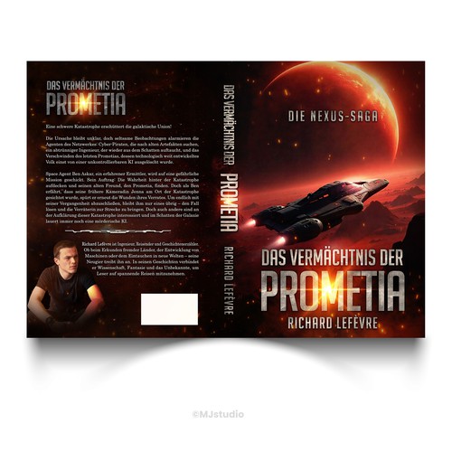 Book cover contest entry by MJ-Studio