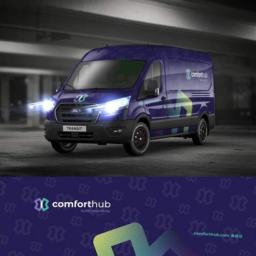 Design a Simple, Creative Vehicle Wrap with "less is more approach" Design by corpNL