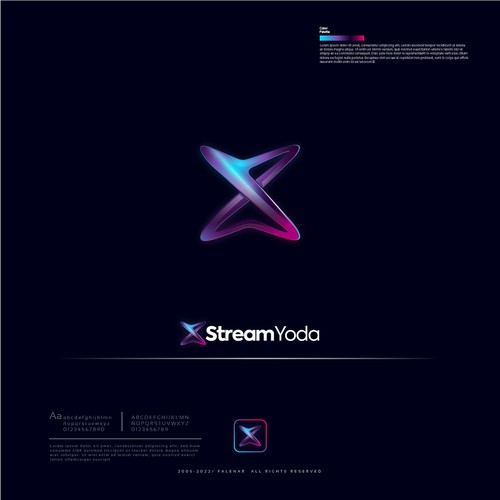 Streaming Tech Logo Design by Falenar®