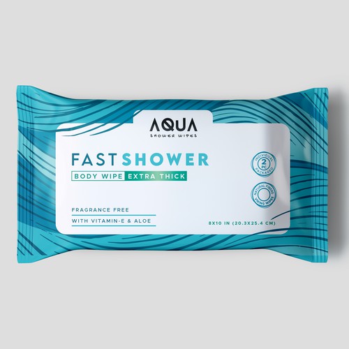 AQUA SHOWER WIPES :D Design by Design_byMe