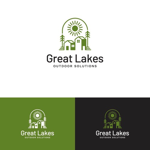 Design di design a modern yet unique logo that says construction from northeast ohio by the great lakes di Irwan F