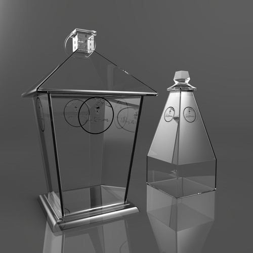 Glass Vessel Design for Candle and Diffuser Range - Up Market Design by GoranZ88