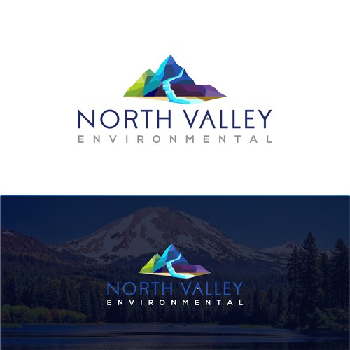 Waterfall Environmental logo Design by X-DNA