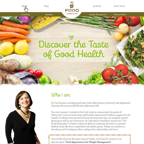WordPress theme design contest entry by ⭐️Visualland⭐️
