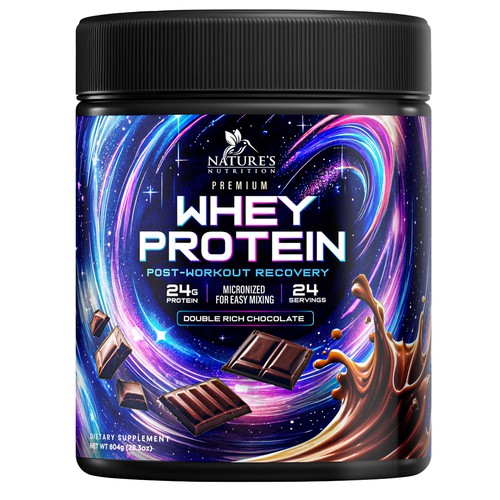 Tasty Whey Protein Chocolate Design Needed for Nature's Nutrition Design von Davi Giolo ★