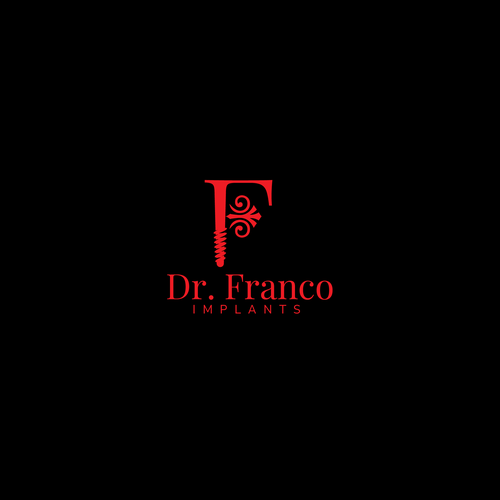 Luxury Dental Implant Logo Brand for World-Class Implant Surgeon appeal Patients and Other Doctors Design by sahri