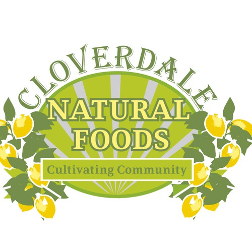 Natural grocery store Logo Design by schwede